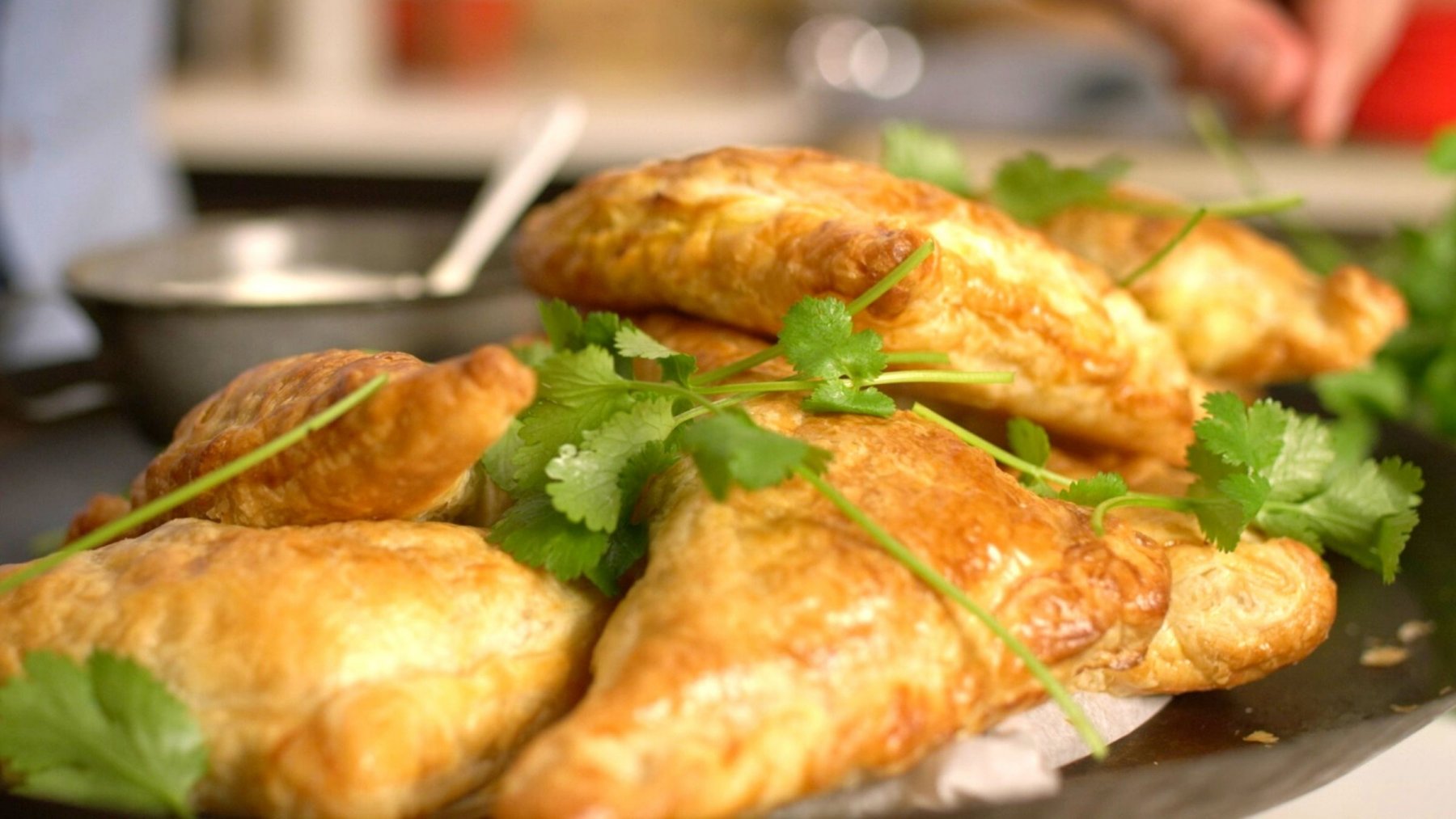 Curry Puff Pastry Parcels Pampas